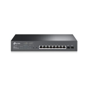 JetStream™ 10-Port Gigabit Smart Switch with 8-Port PoE+