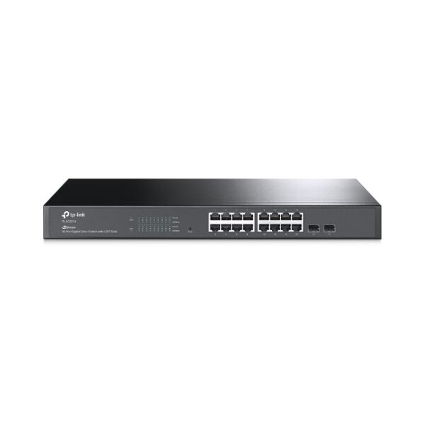 JetStream™ 16-Port Gigabit Smart Switch with 2 Gigabit SFP Slots