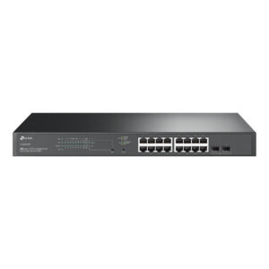 JetStream 18-Port Gigabit Smart Switch with 16-Port PoE+