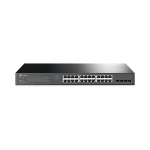JetStream 28-Port Gigabit Smart Switch with 24-Port PoE+