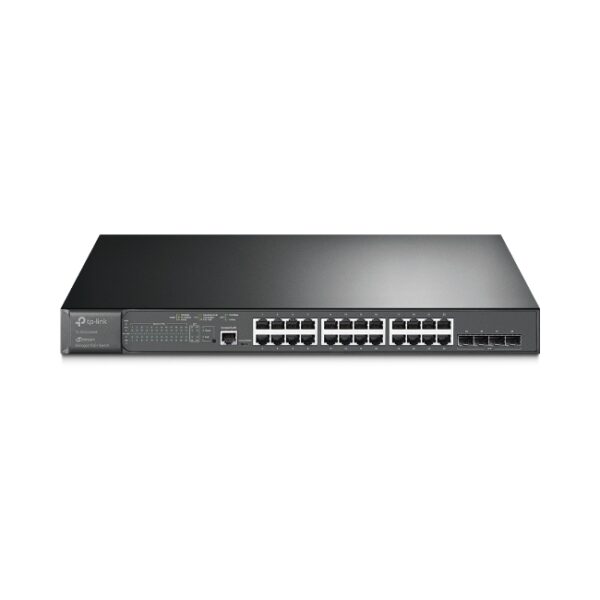 JetStream™ 28-Port Gigabit L2+ Managed Switch with 24-Port PoE+