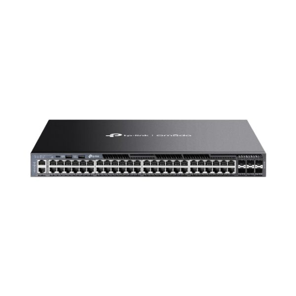 Omada 48-Port Gigabit Stackable L3 Managed Switch with 6 10GE SFP+ Slots