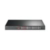 24-Port 10/100Mbps + 2-Port Gigabit Unmanaged PoE+ Switch