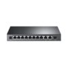8-Port 10/100Mbps + 3-Port Gigabit Desktop Switch with 8-Port PoE+
