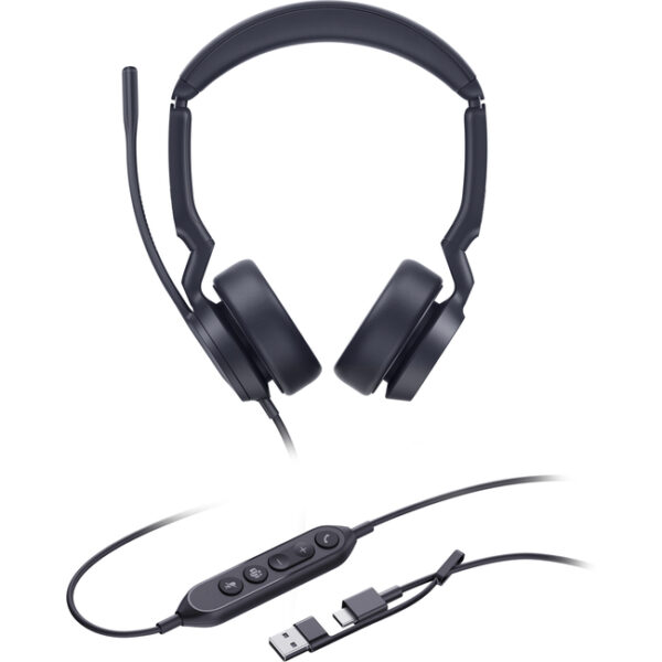 Yealink UH44 Teams Certified Binaural USB-C/A Headset