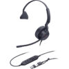 Yealink UH44 Mono USB-C/A Wired Headset (Teams Edition) Yealink UH44 Teams Certified Monaural USB-C/A Headset