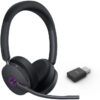 Yealink WH68 Hybrid Teams Dual Ear over the head DECT headset with DECT Dongle instead of stand