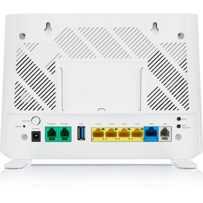 Zyxel DX3301 Fibre & DSL WiFi 6 Router Zyxel DX3301 Multi-WAN DSL & Fibre Gigabit Router - WiFi 6 with 2 Voice Ports