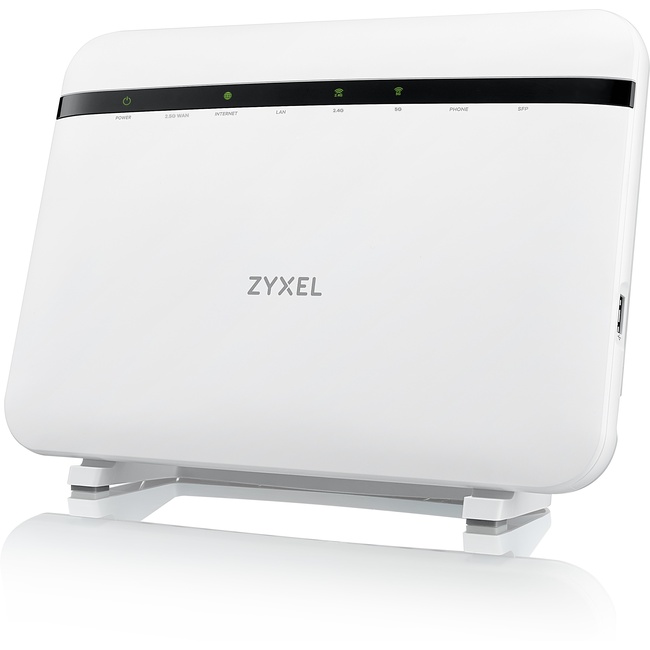 Zyxel EX5601 2.5G Fibre WiFi 6 Router Zyxel EX5601 Fibre Router – 2.5G & SFP - WiFi 6 with 2 Voice Ports